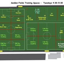 Seddon Fields 4:30pm - 5:30pm