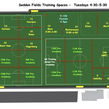 Seddon Fields 4:30pm - 5:30pm